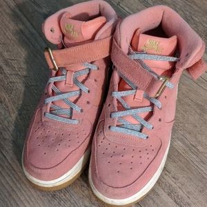 W Nike Air Force 1 baby pink ice creams